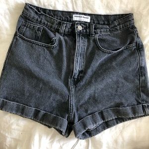 High waisted Jean shorts